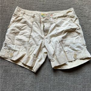 Roxy low rise cargo shorts